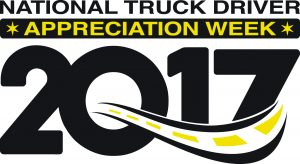 National Truck Driver Appreciation Week is Sept. 10-16