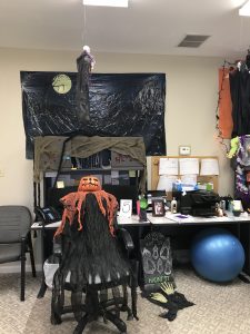Medallion Olive Branch Corporate Office Gets Into Halloween Spirit