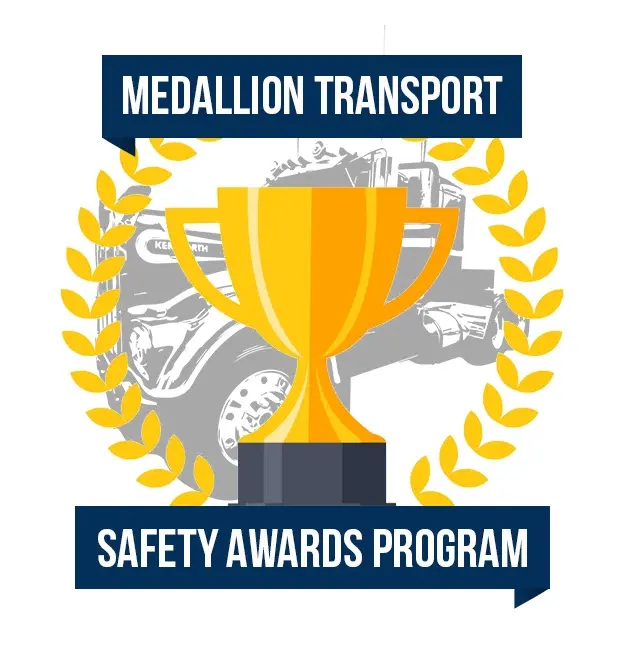 Safety Awards Program Medallion Transport & Logistics